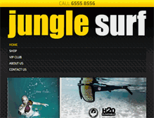 Tablet Screenshot of junglesurf.com.au